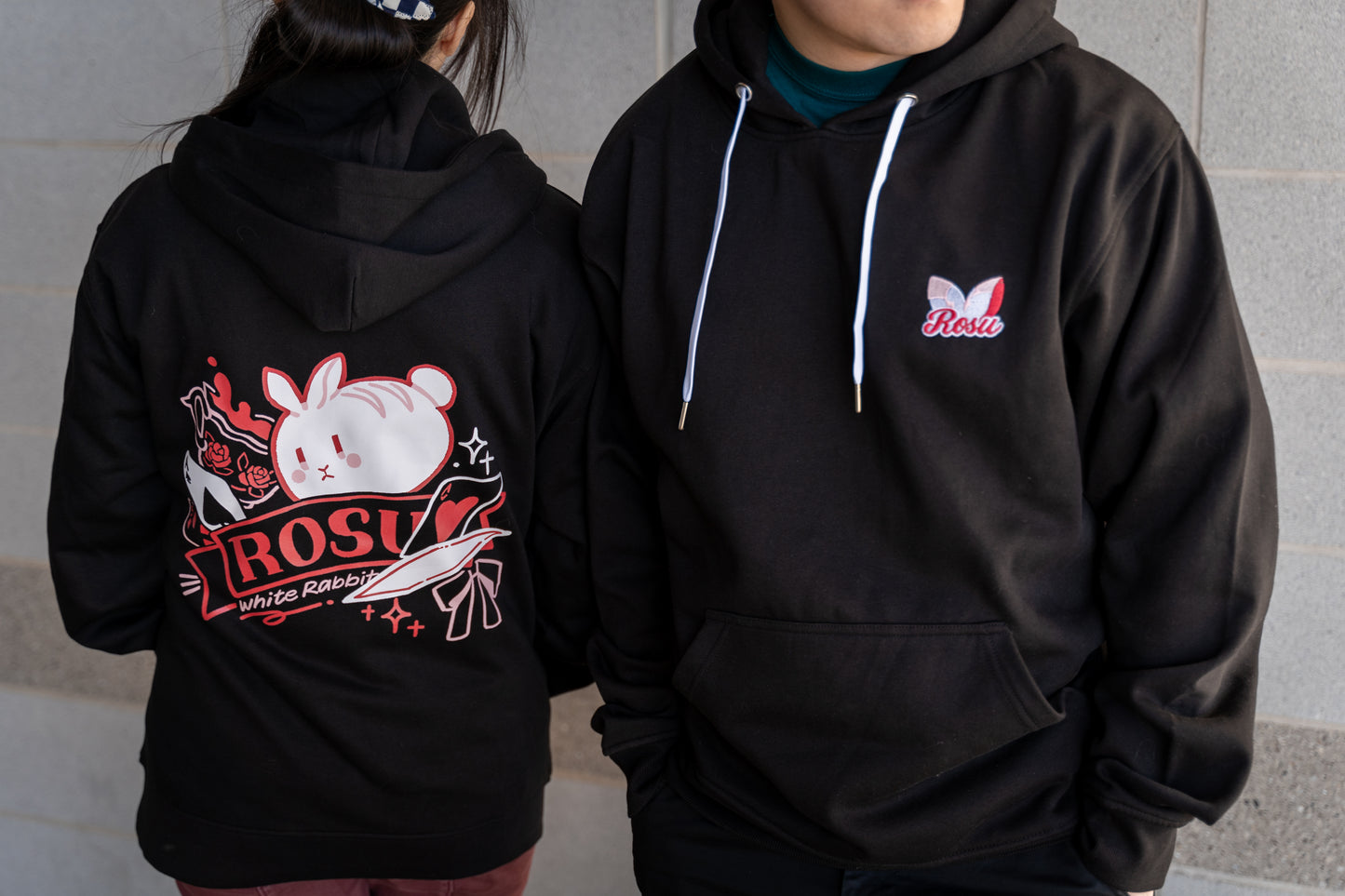 [Black] - Rosubun Hoodie